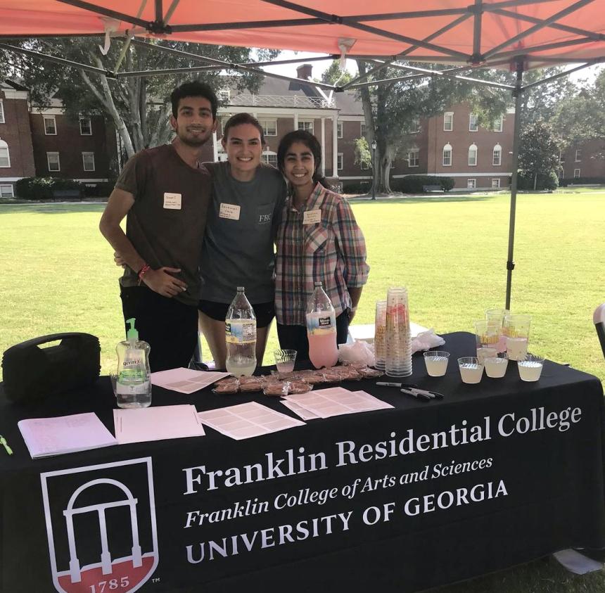 FRC STudents at event
