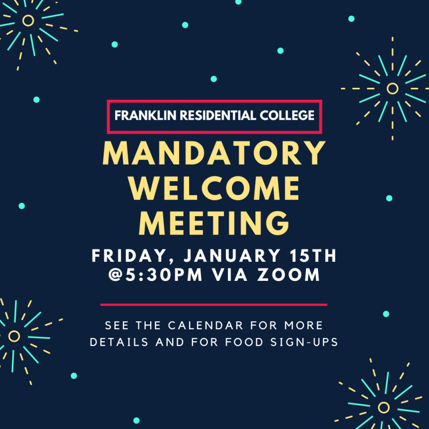 Welcome meeting