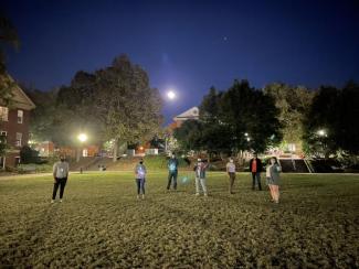 glow frisbee