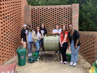Compost tumbler
