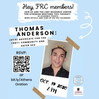 LGBTQIA+ advocate Tommy Anderson.