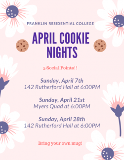 April Cookie Nights 4.7.19