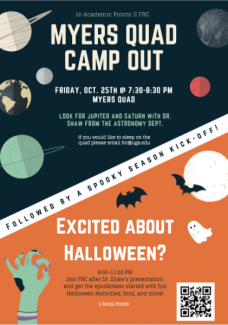 Quad Sleepover and Spooky Season Kickoff