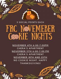 November Cookie Nights 2018