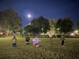 glow frisbee