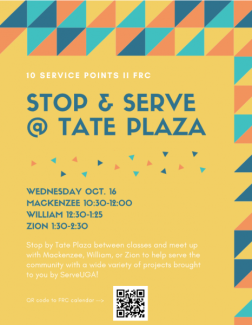 stop & Serve poster