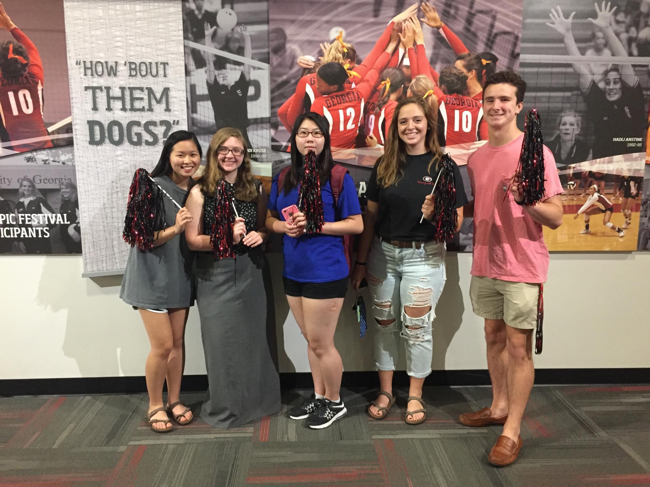 UGA Volleyball Game 2017