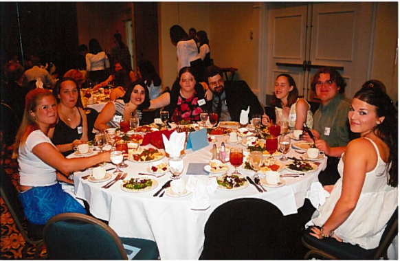 FRC Inaugural banquet with Franklin College students & faculty