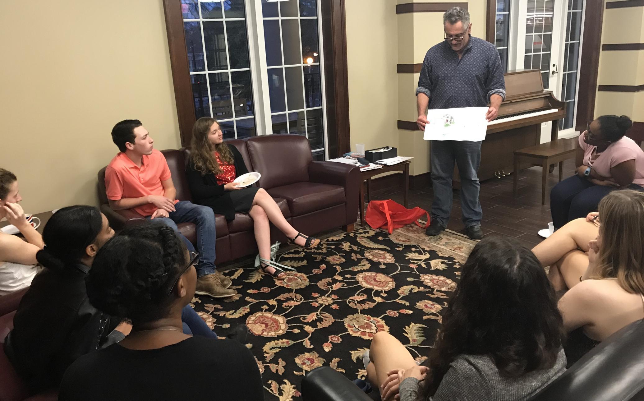 Talk and Tea with Professor George Contini