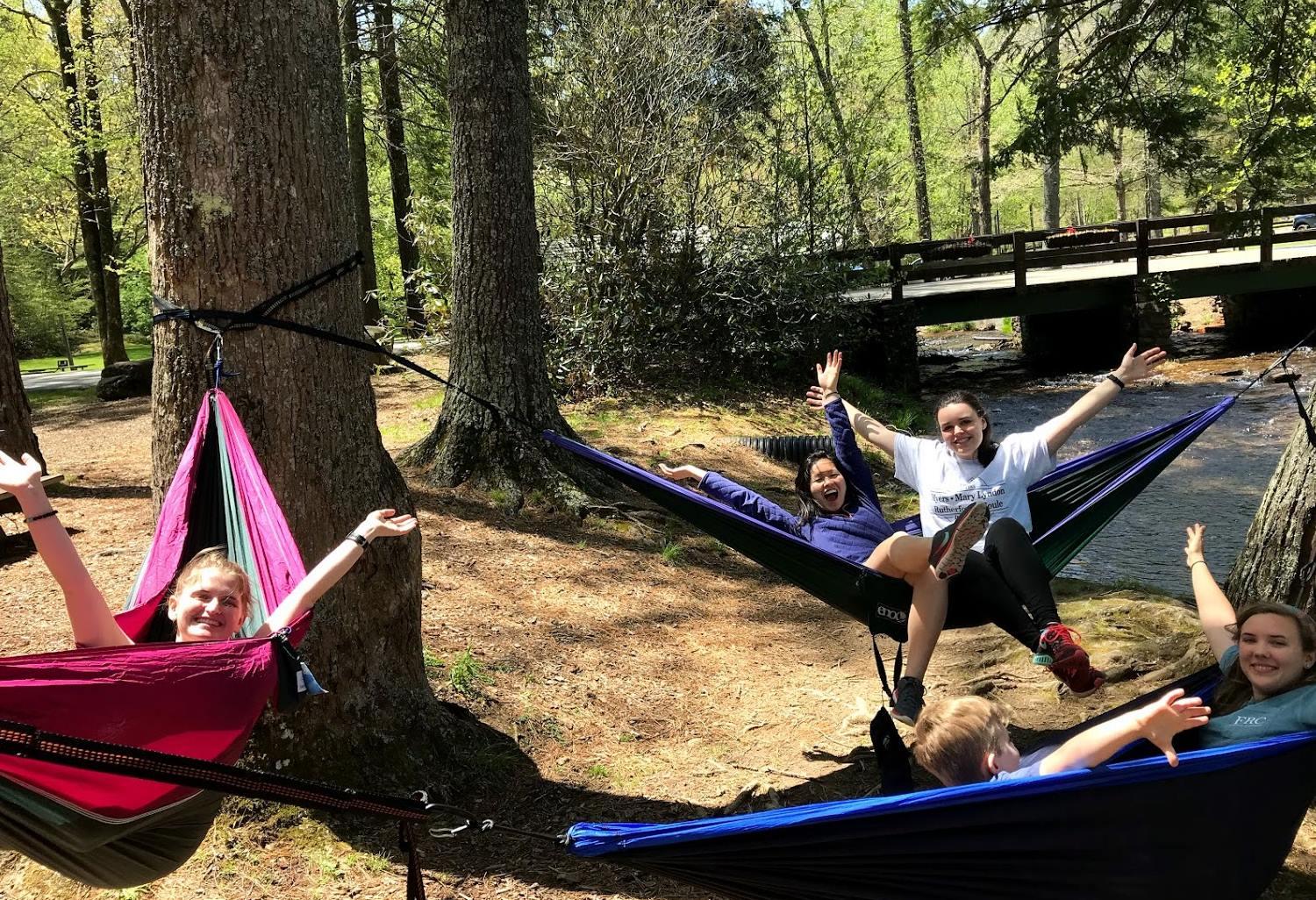 Hangin' out at Vogel State Park