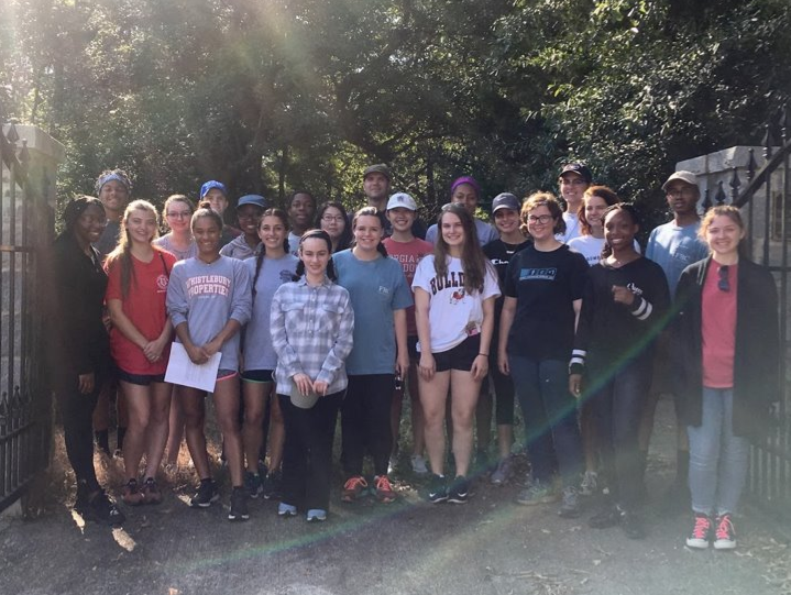 FRC members at Gospel Pilgrim Cemetery