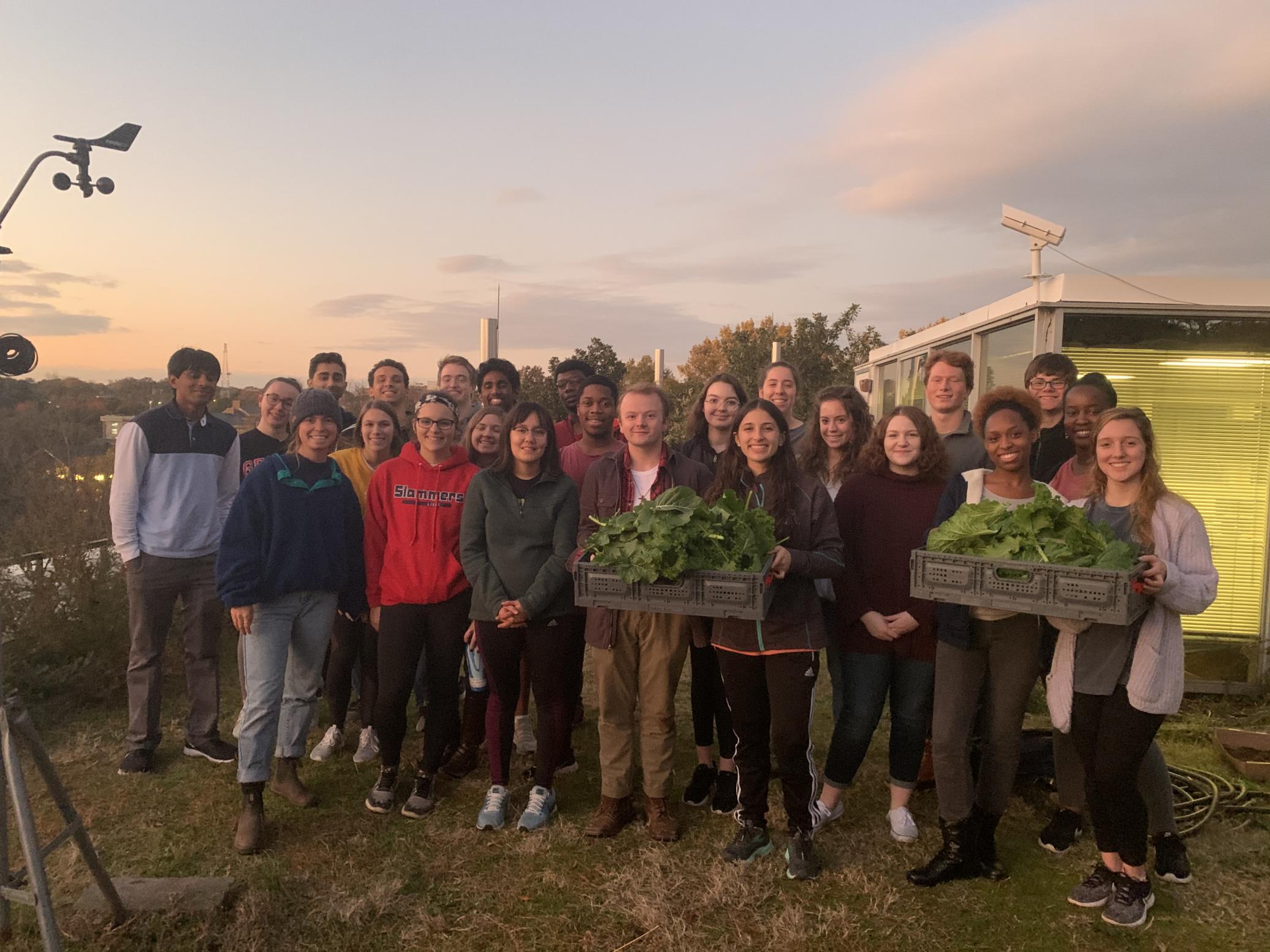UGA rooftop garden
