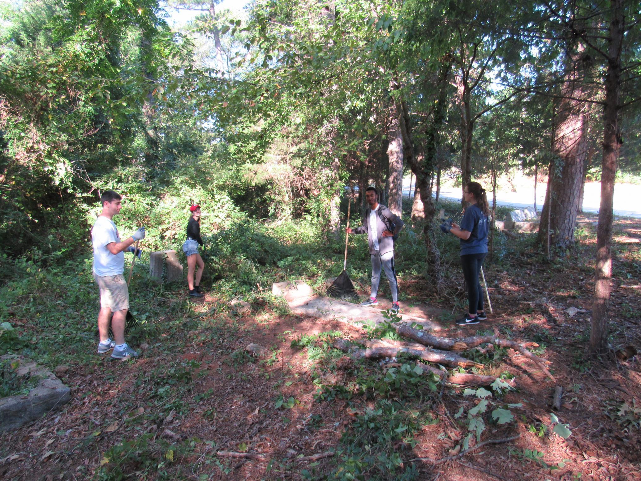 Gospel Pilgrim Cemetery Clean-Up