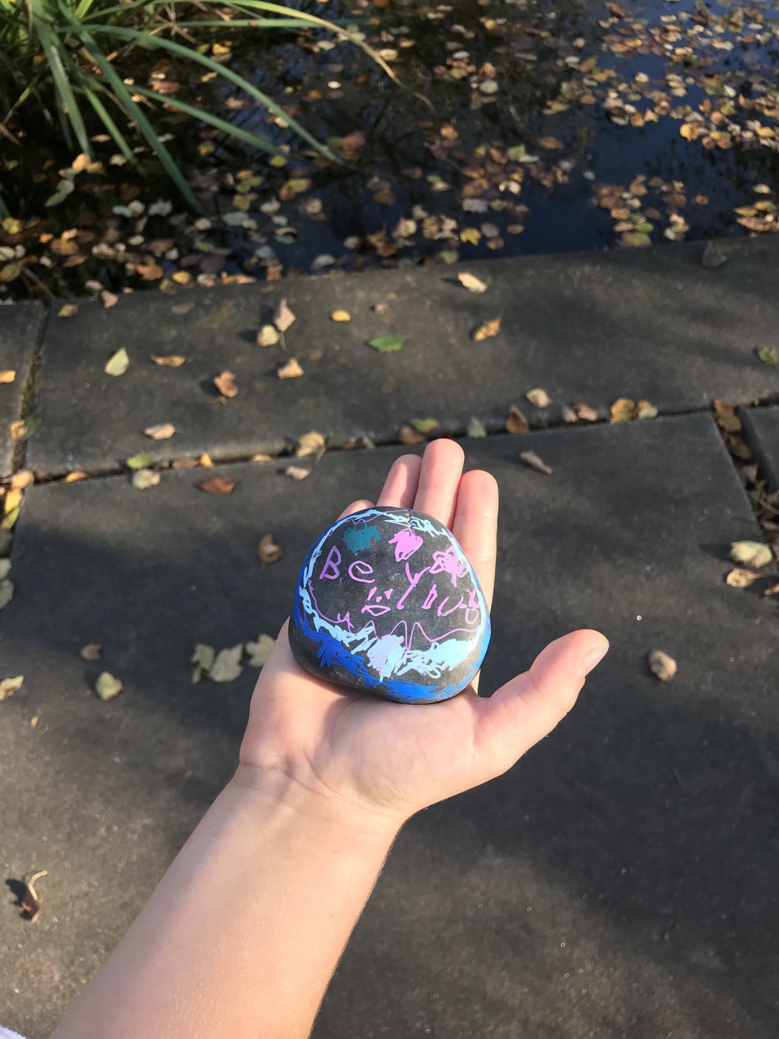 FRC members make Kindness Rocks