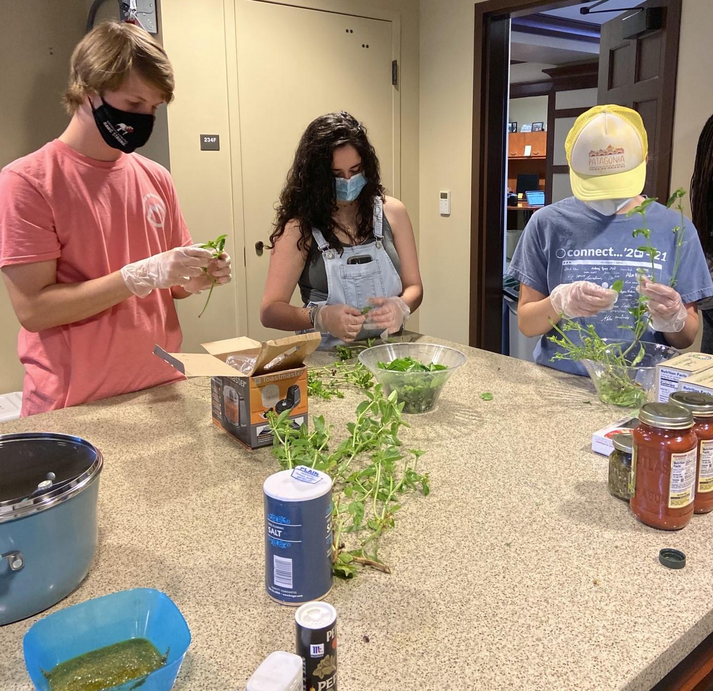 Cookie Night: Pesto Edition Prep Team