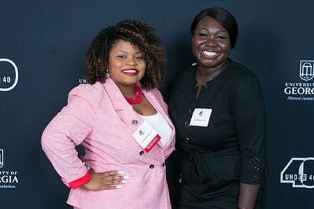 FRC Alum Gee Egberi and Mentor