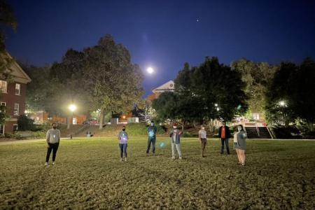 glow frisbee