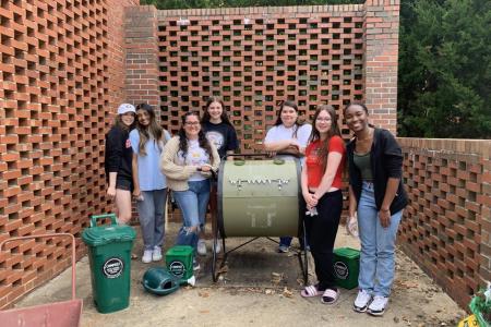 Compost tumbler