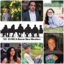 Collage of new e-board members' headshots