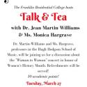 talk and tea and music
