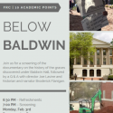 Below Baldwin poster 