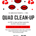 quad clean up poster
